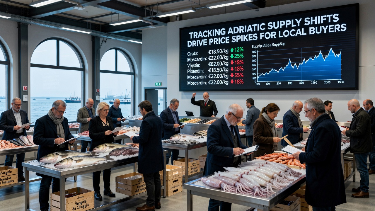 Venetian Seafood Auctions Reveal Adriatic Supply Patterns Affecting Local Pricing